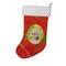 Carolines Treasures SC9591-CS Golden Doodle Red Snowflakes Holiday Christmas Stocking- 11 x 8 In.